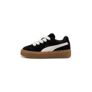 Puma sneakers de piele întoarsă pentru copii AVANTI L FENTY PS culoarea negru