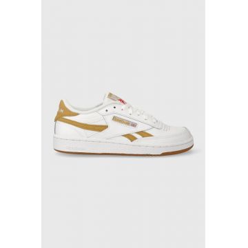 Reebok sneakers din piele Club C Revenge culoarea alb