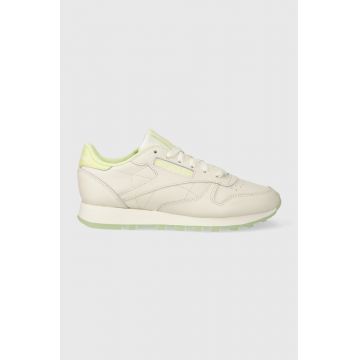 Reebok sneakers din piele culoarea bej IE4921.100033449