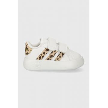 adidas sneakers pentru copii GRAND COURT 2.0 CF I culoarea alb