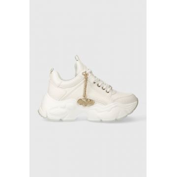 Buffalo sneakers Binary Glam culoarea alb, 1636059