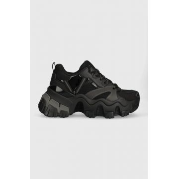 Buffalo sneakers Norion1 culoarea negru, 1636084