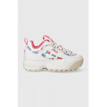 Fila sneakers pentru copii FFK0115 DISRUPTOR F culoarea roz