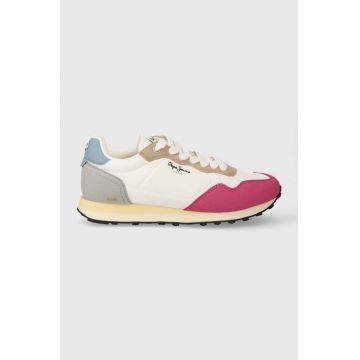 Pepe Jeans sneakers PLS40001 culoarea roz, NATCH BASIC W