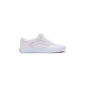 Vans tenisi de piele Rowley Classic culoarea alb, VN0009QJXP31