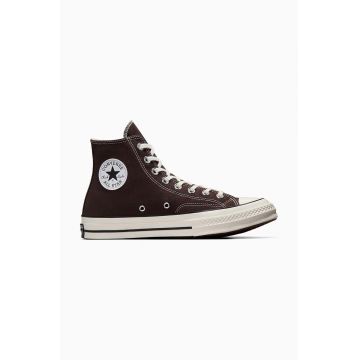 Converse teniși Chuck 70 culoarea maro, A08137C