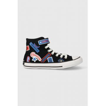 Converse tenisi copii culoarea negru