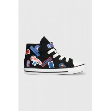 Converse tenisi copii culoarea negru