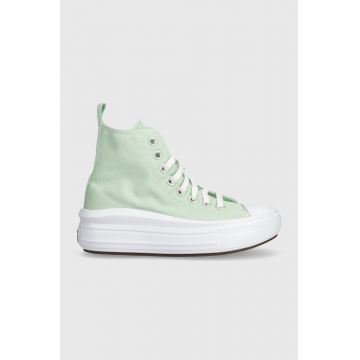 Converse tenisi copii culoarea verde