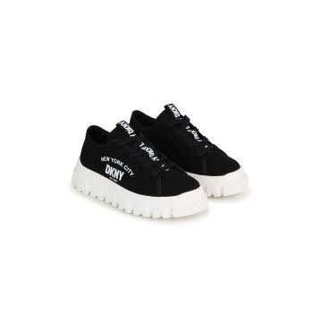 Dkny sneakers pentru copii culoarea negru