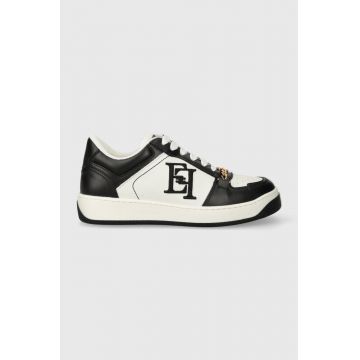 Elisabetta Franchi sneakers din piele culoarea negru, SA54G41E2