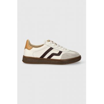 Gant sneakers din piele Cuzima culoarea alb, 28533549.G202