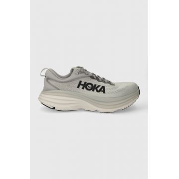 Hoka One One pantofi de alergat Bondi 8 culoarea gri