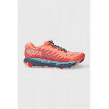 Hoka One One pantofi de alergat Torrent 3 culoarea portocaliu