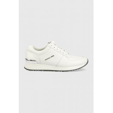 MICHAEL Michael Kors sneakers din piele Allie culoarea alb