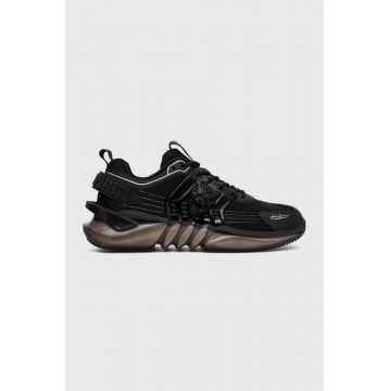 PLEIN SPORT sneakers Runner 3D Tiger culoarea negru, USC0346 STE003N
