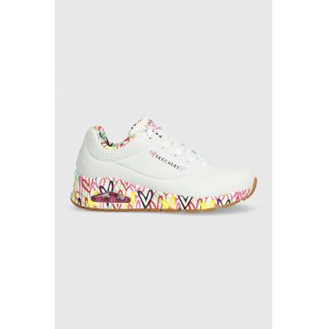 Skechers sneakers SKECHERS X JGOLDCROWN culoarea alb