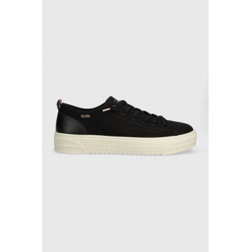 Skechers tenisi femei, culoarea negru