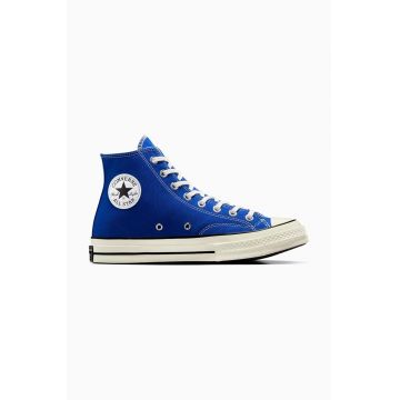 Converse tenisi Chuck 70 culoarea albastru marin, A06529C