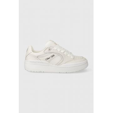 Naked Wolfe sneakers din piele Ambition culoarea alb