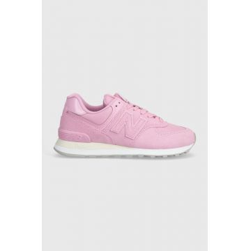 New Balance sneakers 574 culoarea roz, WL5742BB