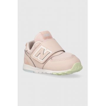 New Balance sneakers pentru copii NW574MSE culoarea roz