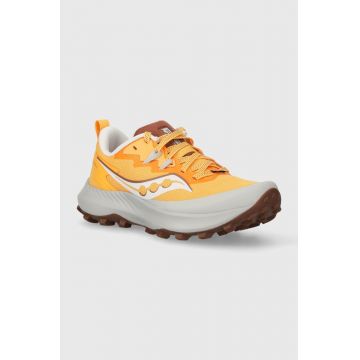 Saucony sneakers pentru alergat Peregrine 14 culoarea portocaliu S20823.139