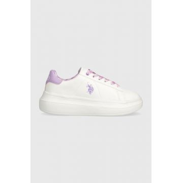 U.S. Polo Assn. sneakers pentru copii HELIS013A culoarea violet