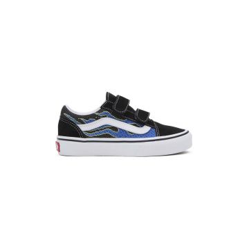 Vans tenisi copii Old Skool V culoarea verde