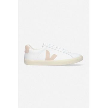 Veja sneakers din piele Esplar Logo culoarea alb, EO022335 EO022335-white