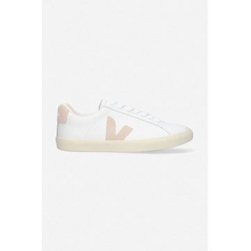 Veja sneakers din piele Esplar Logo culoarea alb, EO022335 EO022335-white