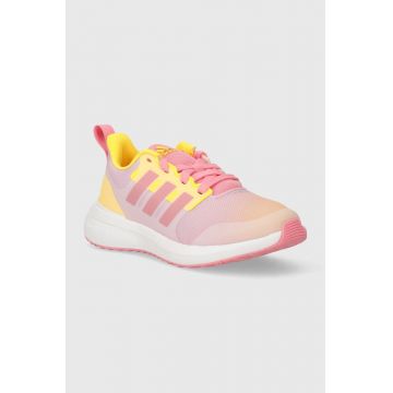 adidas sneakers pentru copii FortaRun 2.0 K culoarea roz