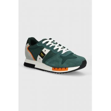 Blauer sneakers QUEENS culoarea verde, S4QUEENS01.MES