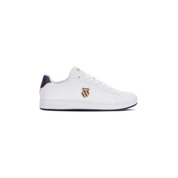 K-Swiss sneakers COURT SHIELD culoarea alb