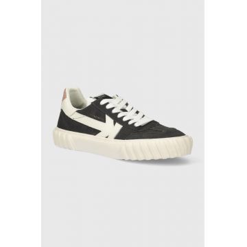 Kaotiko sneakers din piele intoarsă KEONI LOW VEGA culoarea gri, AO006.01.2600