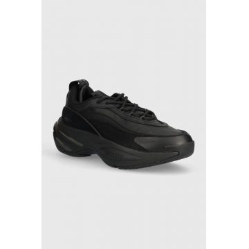 Lacoste sneakers din piele Audyssor Leather culoarea negru, 47SMA0096
