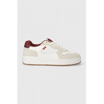 Levi's sneakers GLIDE culoarea alb, 235200.251