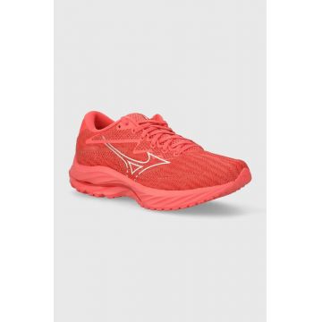 Mizuno pantofi de alergat Wave Rider 27 culoarea rosu, J1GC2308