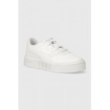 Puma sneakers pentru copii Cali Court Lth PS culoarea alb