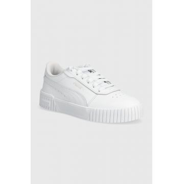 Puma sneakers pentru copii Carina 2.0 Jr culoarea alb