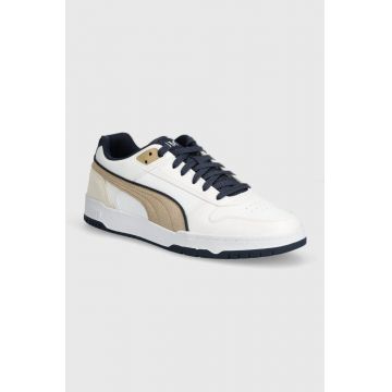 Puma sneakers RBD Game Low Retro Club culoarea alb, 395075