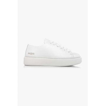 Vanda Novak sneakers din piele Grace culoarea alb