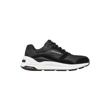 Pantofi sport cu insertii de piele intoarsa Globar Jogger