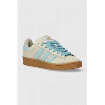 adidas Originals sneakers din piele intoarsă Campus 00s culoarea gri, IE5588