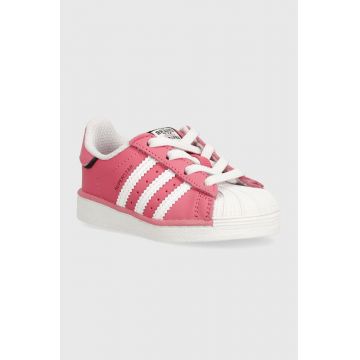 adidas Originals sneakers pentru copii SUPERSTAR culoarea roz