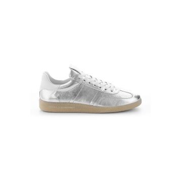 Kennel & Schmenger sneakers din piele Crack culoarea argintiu, 31-21500