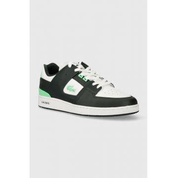 Lacoste sneakers Court Cage Leather culoarea verde, 47SMA0050