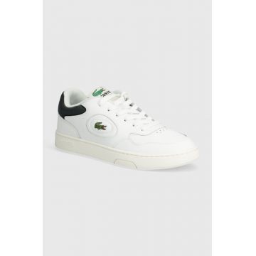 Lacoste sneakers din piele Lineset Leather culoarea alb, 46SMA0045