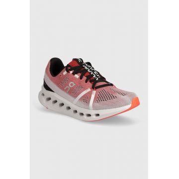 On-running pantofi de alergat Cloudsurfer culoarea rosu