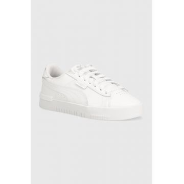 Puma sneakers din piele culoarea alb 386401